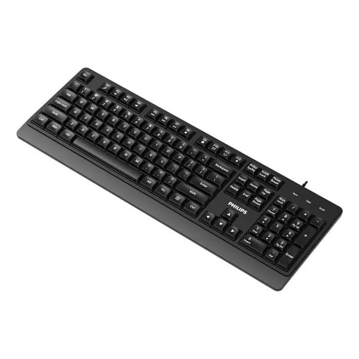 Philips 2000 series SPK6247B/85 teclado Universal USB QWERTY Negro — imagen 6 de 6