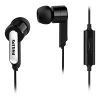 Philips SHE1405BK/10 auricular y casco Auriculares Alámbrico Dentro de oído Llamadas/Música Negro