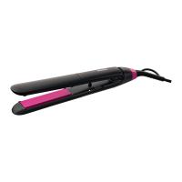 Philips StraightCare Essential BHS375/00 Utensilio de peinado Cepillo alisador Caliente Negro, Rosa 1,8 m