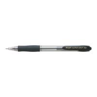 Pilot Super Grip Medium Clip-on retractable ballpoint pen Medio Negro 1pieza(s)
