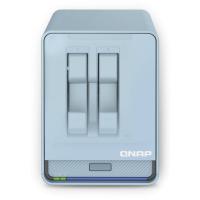 QNAP QMiroPlus-201W NAS Escritorio Intel® Celeron® J4125 4 GB DDR4 0 TB QNAP Turbo System Azul