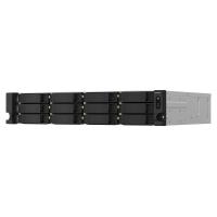 QNAP TS-1264U-RP NAS Bastidor (2U) Intel® Celeron® 8 GB DDR4 0 TB QNAP QTS Aluminio, Negro