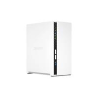 QNAP TS-233 servidor de almacenamiento NAS Torre ARM Cortex-A55 2 GB 0 TB QNAP QTS Blanco