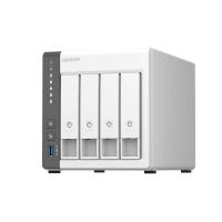 QNAP TS-433 NAS Torre ARM Cortex-A55 4 GB 0 TB QNAP QTS Blanco