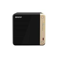 QNAP TS-464 NAS Torre Intel® Celeron® N5095 8 GB DDR4 0 TB QNAP QTS Negro