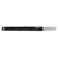 QNAP TS-h987XU-RP NAS Bastidor (1U) Intel Xeon E E-2334 16 GB DDR4 QuTS hero Negro, Plata