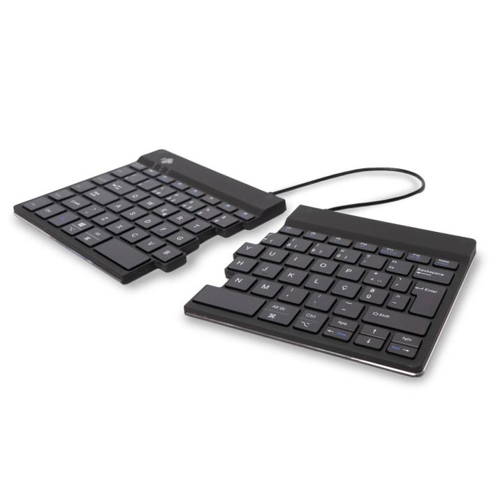 R-Go Tools Teclado ergonómico R-Go Split Break con software de pausa, teclado dividido ergonómico, QWERTY (PT), bluetooth — imagen 2 de 30