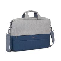 Rivacase 7532 39,6 cm (15.6'') Maletín Azul, Gris