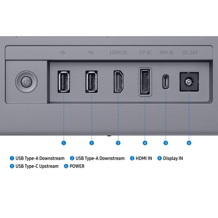 Samsung M90SF pantalla para PC 81,3 cm (32'') 3840 x 2160 Pixeles 4K Ultra HD OLED Plata — imagen 32 de 32