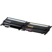 Samsung Paquete de 4 Cartuchos de Tóner Original HP CLT-P406C cian/magenta/amarillo/negro