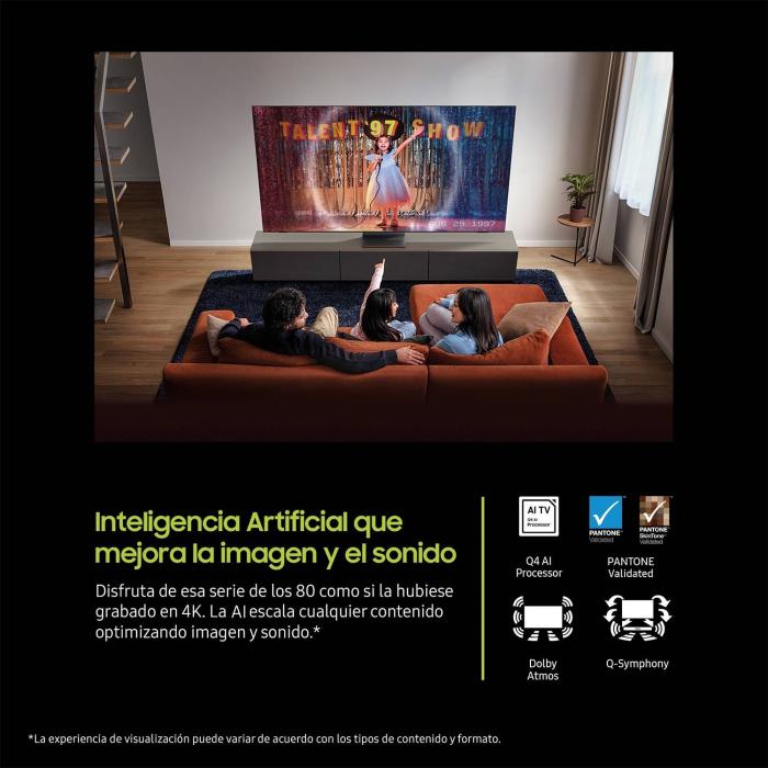 Samsung TV 43'' QLED Q8F 4K Vision AI Smart TV 2025 — imagen 11 de 18