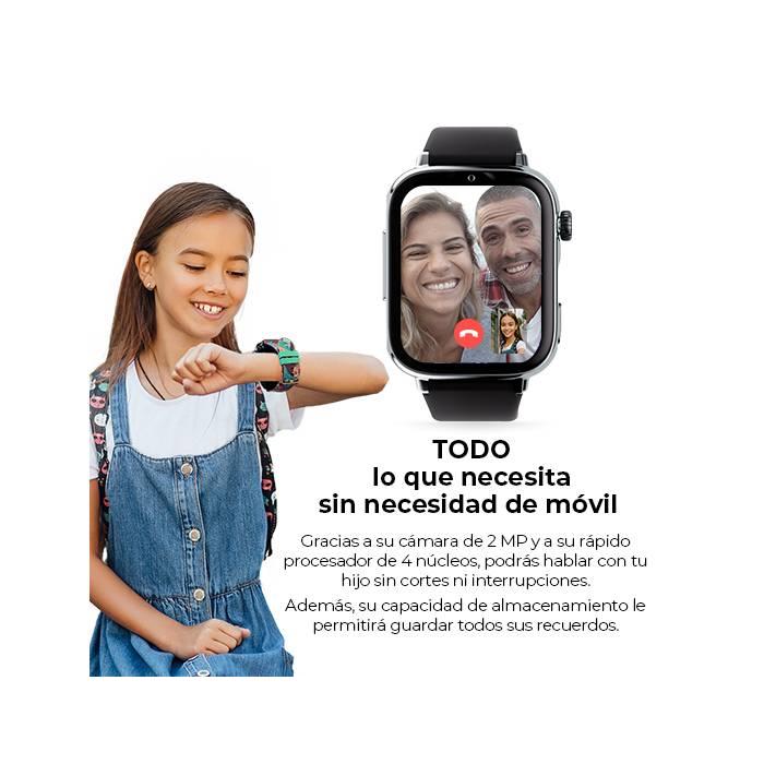 SaveFamily 8436628090055 Relojes inteligentes y deportivos 5,08 cm (2'') AMOLED 20 mm Digital Pantalla táctil Plata — imagen 9 de 20