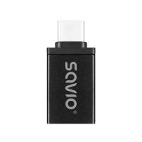 Savio AK-80 adaptador de cable de vídeo 0 m USB tipo A USB Tipo C Negro, ver imagen 4 de 6