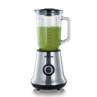 Severin SM 3734 licuadora 1 L Batidora de vaso 500 W Negro, Acero inoxidable