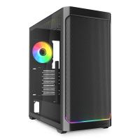 Sharkoon AK4W RGB Strip Midi Tower Negro