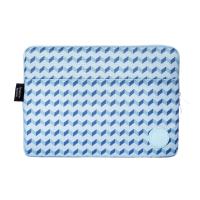 Smile Funda Sleeve para Portátil y Tablet hasta 13-14 pulgadas estampado geométrico de color Azul