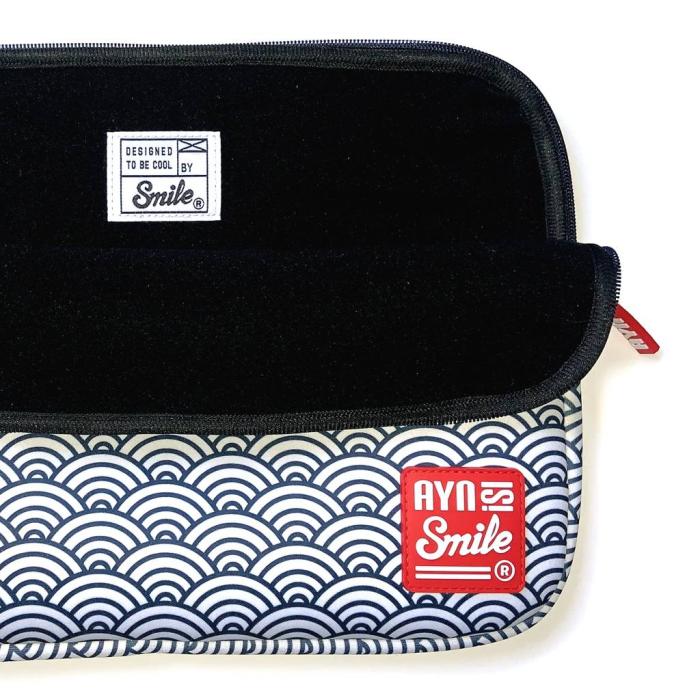 Smile Laptop sleeve Kimono 1¡''13-14'' Seigaiha — imagen 6 de 10