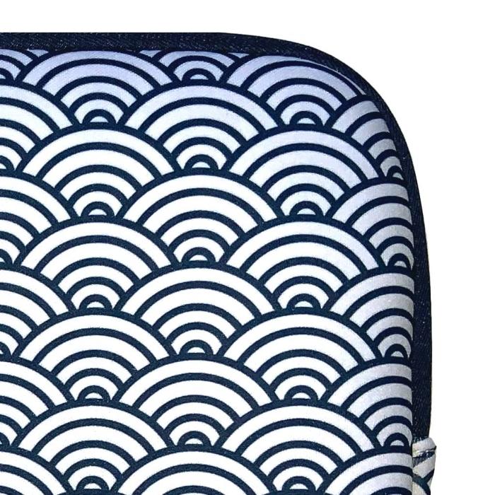 Smile Laptop sleeve Kimono 1¡''13-14'' Seigaiha — imagen 9 de 10