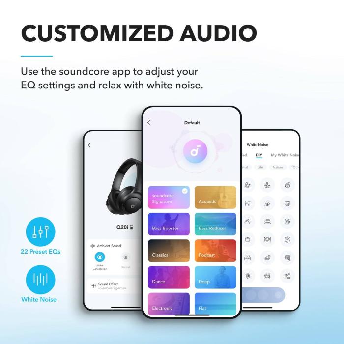 Soundcore A3004311 auricular y casco Auriculares Inalámbrico Diadema Llamadas/Música/Deporte/Uso diario USB Tipo C Bluetooth — imagen 4 de 14
