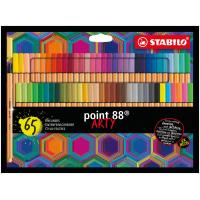 STABILO Point 88 ARTY rotulador de punta fina Multicolor 65 pieza(s)