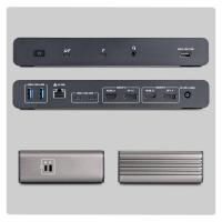 StarTech.com 206UE-TB5USB4DOCK base para portátil y replicador de puertos Alámbrico Thunderbolt 5 Negro, Gris, ver imagen 2 de 26