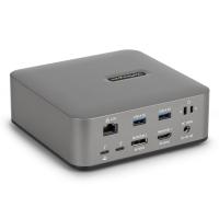 StarTech.com 215UE-TB5USB4DOCK base para portátil y replicador de puertos Alámbrico Thunderbolt 5 Gris