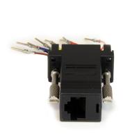StarTech.com Adaptador Conversor Modular Serie de DB9 a RJ45 - Macho a Hembra
