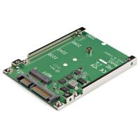 StarTech.com Adaptador de SSD SATA M.2 a SATA de 2.5'' - Conversor de M.2 NGFF a SATA - de 7mm - Bracket de Marco Abierto - Adaptador para Disco Duro M.2 - No es Compatible con NVMe