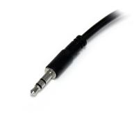 StarTech.com Adaptador Divisor de Auriculares Mini-Jack 3,5mm 3 pines Macho a 2x Mini-Jack 3 pines Hembra