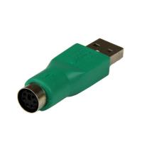 StarTech.com Adaptador Ratón conector PS/2 PS2 MiniDIN a USB - Macho USB - Hembra Mini-DIN