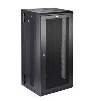 StarTech.com Armario Rack de Pared para Servidores 26U 19'' 4 Columnas y Estante 1U - Rack de Servidores de Montaje en Pared con Bisagra - Rack Ventilado para Equipo de Red