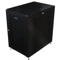 StarTech.com Armario Rack para Servidores 18U 19'' 4 Columnas - Rack de Servidores con Cerradura y Seguro - Rack con Ruedas y Carriles de Montaje Ajustables para Equipo de Red