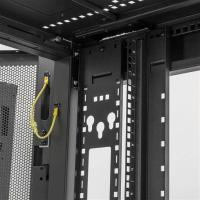 StarTech.com Armario Rack para Servidores 25U 19'' 4 Columnas - Rack de Servidores con Cerradura y Seguro - Rack con Ruedas, ver imagen 9 de 10