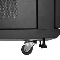 StarTech.com Armario Rack para Servidores 25U 19'' 4 Columnas - Rack de Servidores con Cerradura y Seguro - Rack con Ruedas, ver imagen 2 de 10