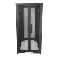 StarTech.com Armario Rack para Servidores 25U 19'' 4 Columnas - Rack de Servidores con Cerradura y Seguro - Rack con Ruedas, ver imagen 7 de 10