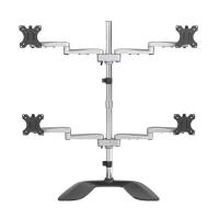 StarTech.com Base Soporte de Escritorio para 4 Monitores - Articulado - En Acero y Aluminio