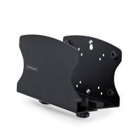 StarTech.com Bracket Soporte de Montaje en Pared para PC - Soporta CPU de hasta 18kg - Ajustes sin Herramientas de 5cm a 20cm - Estante Mural para Caja de Ordenador de Sobremesa