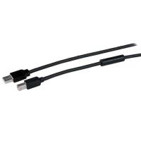 StarTech.com Cable 15 Metros 15m USB B Macho a USB A Macho Activo Amplificado USB 2.0 - Impresora