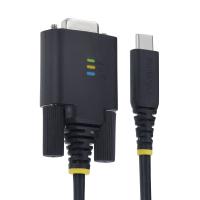 StarTech.com Cable Adaptador USB-C a Serie de 2m - Chipset FTDI - Retención COM - Tipo C a RS232 DB9 Macho - LEDs de Estado, ver imagen 8 de 12