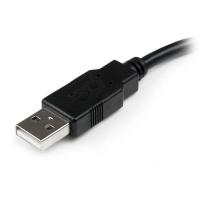 StarTech.com Cable de 0,15m de Extensión Alargador USB 2.0 - Macho a Hembra USB A - Extensor