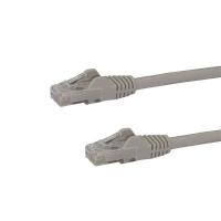 StarTech.com Cable de 1,5m Cat6 Ethernet de Red Gris - RJ45 sin Enganches - 24AWG