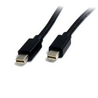 StarTech.com Cable de 1m Mini DisplayPort - de Vídeo 4K x 2K Ultra HD - Cable Mini DisplayPort 1.2 - Cable para Monitor Mini DP a Mini DP - Macho a Macho