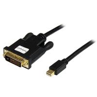 StarTech.com Cable de 91cm Adaptador de Vídeo Mini DisplayPort a DVI-D - Conversor Pasivo - 1920x1200 - Negro