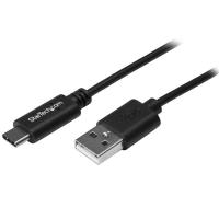 StarTech.com Cable de Carga y Sincronización USB-A a USB-C de 2m - Cable de Datos USB-A a USB Tipo C - M/M - Negro - Certificado USB-IF