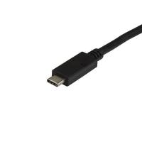 StarTech.com Cable de Carga y Sincronización USB-A a USB-C de 50cm - Cable USB de 10Gbps - Cable de Datos USB-A a USB Tipo C - M/M - Negro