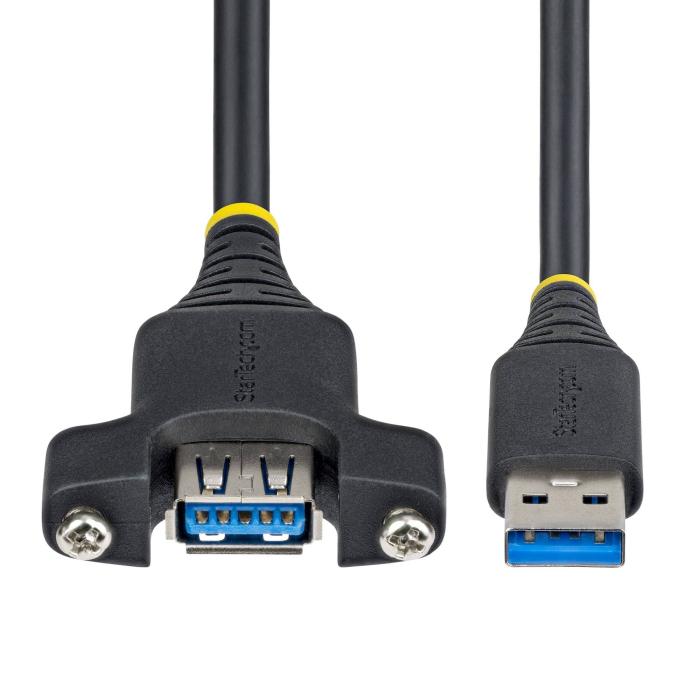StarTech.com Cable de Montaje en Panel USB-A de 2m - Alargador USB Macho a Hembra - Cable Adaptador Extensor USB de 5Gbps — imagen 10 de 10