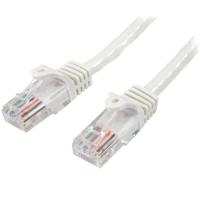 StarTech.com Cable de Red de 10m Blanco Cat5e Ethernet RJ45 sin Enganches