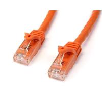 StarTech.com Cable de Red Ethernet Cat6 Snagless de 3m Naranja - Cable Patch RJ45 UTP