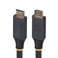 StarTech.com Cable HDMI Activo de Alta Velocidad de 15m - 4K 60Hz/1440p 144Hz - HDR10/HDCP 2.2/ARC - 18Gbps - Cable UHD - Cable HDMI 2.0 - Recubrimiento de TPE