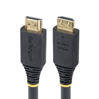 StarTech.com Cable HDMI Activo de Alta Velocidad de 6m con Conectores con Agarre - 4K 60Hz/1440p 144Hz - HDR10/HDCP 2.2/ARC - 18Gbps - Cable HDMI 2.0 - Recubrimiento de TPE
